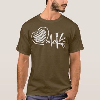 Camiseta Barber Barber Heartbeat