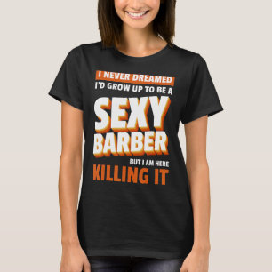 Camiseta Barber Barbershop Hair Stylist Hairdresser Haircu