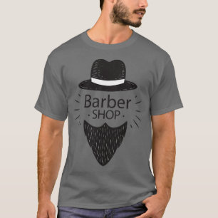 Camiseta Barber Compra bigode longo