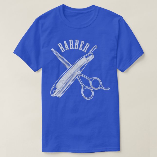 Camiseta Barber Cotação Funny Tools 2 (Frente do Design)