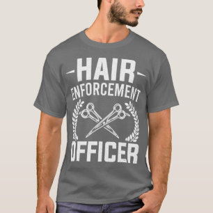 Camiseta Barber de Tesoureiro de Barbershop Hair
