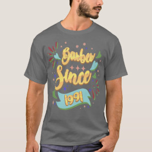 Camiseta Barber, Desde 1991, Oferece Ideias De Presente Par