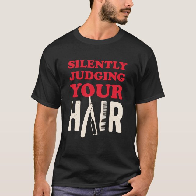 Camiseta Barber Funny (Frente)