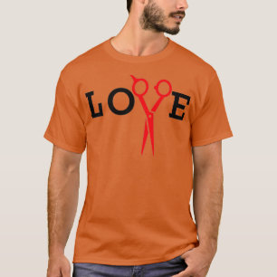 Camiseta Barber Hair Stylist Love 2