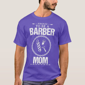 Camiseta Barber Mãe Engraçado Design Para Presente 3