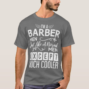 Camiseta Barber Men Funny Design Para Presente 1