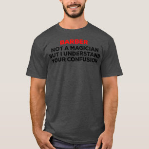 Camiseta Barber não é um design engraçado mágico