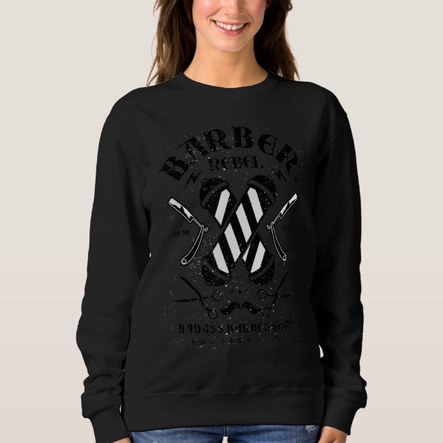 Camiseta Barber Rebel (Frente)
