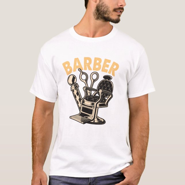 Camiseta Barber se desvanece (Frente)