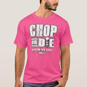 Camiseta Barber Shopbarber Chop Ou Morrer Hip Hop Promo Par