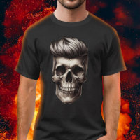 Barber Skull Fashion Man Hair style Barber Compro