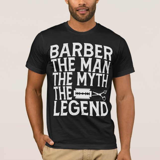 Camiseta Barber The Man 2024 (Frente)