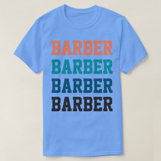 Camiseta Barber Vintage Classic TSirt (Frente do Design)