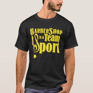 Camiseta Barbershop é um quarteto de barbearia desportivo