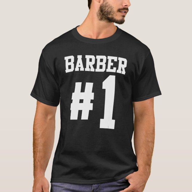 Camiseta Barbershop Mens Barber 1 (Frente)
