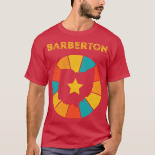 Camiseta Barberton Ohio Vintage angustiou Souvenir 1