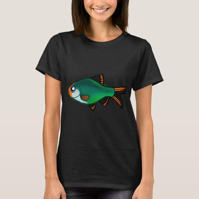 Camiseta Barbo tigre de jade (Frente)