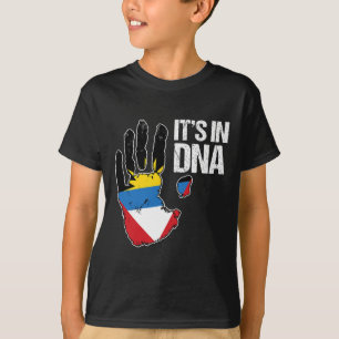 Camiseta Barbuda Antígua Está no meu Dna Barbudan Antiguan