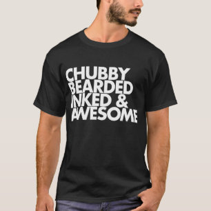 Camiseta Barbudo Tatuado e Incrível