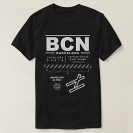 Camiseta Barcelona - Aeroporto de El Prat - Turnê T