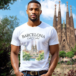 Camiseta Barcelona Beauty – Iconic Cathedral & City 