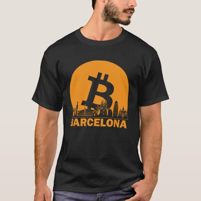 Camiseta Barcelona Bitcoin Maximalist  Bitcoin Barcelona Sk (Frente)