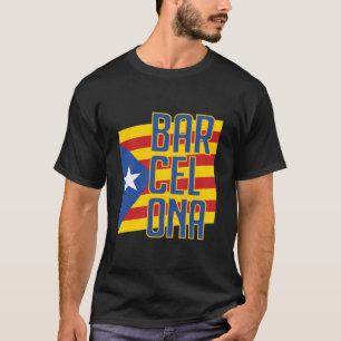 Camiseta Barcelona Catalonia Flag Estelada Blava Soccer Jer