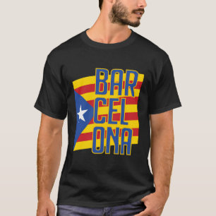 Camiseta Barcelona Catalonia Flag Estelada Blava Soccer Jer