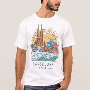 CAMISETA BARCELONA, ESPANHA