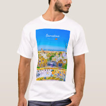 Barcelona, Espanha - Parque Güell Mosaico Gaudí