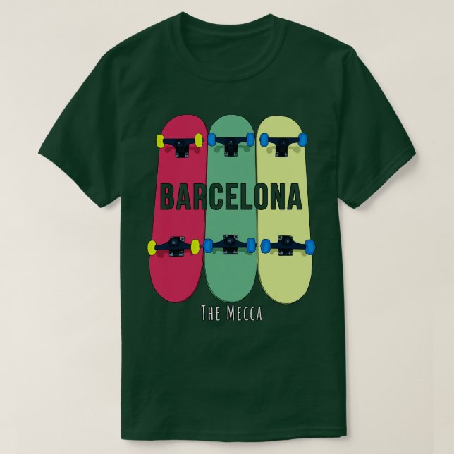 Camiseta Barcelona - Meca (Frente do Design)