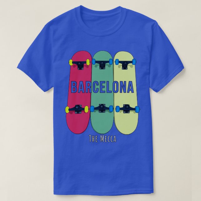 Camiseta Barcelona - Meca (Frente do Design)