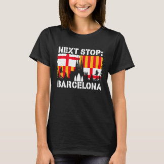 Camiseta Barcelona Summer Vacation Trip Next Stop Spain Vac