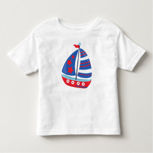 Camiseta Barco à vela, marinheiro, à vela, velas, navio, ba