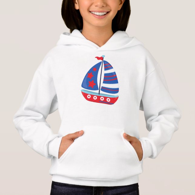 Camiseta Barco à vela, marinheiro, à vela, velas, navio, ba (Frente)