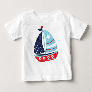 Camiseta Barco à vela, vela, vela, barco, navio, vela