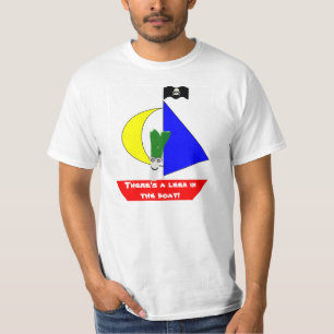 Camiseta Barco Com Um Humor Escuro