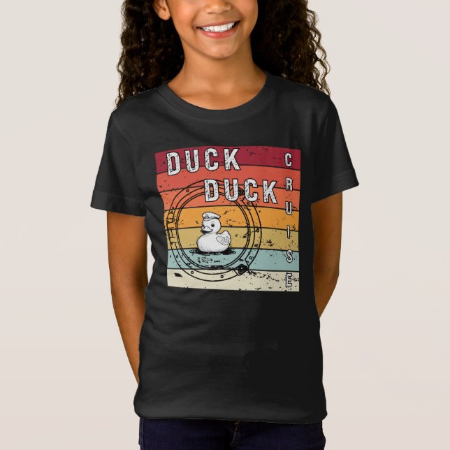 Camiseta Barco de Cruzeiro Duck (Frente)