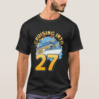 Camiseta Barco de Cruzeiro Navegando no Cruzeiro 27