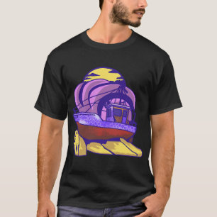 Camiseta Barco de Pesca Explorador Náutico Oceano Velejador