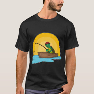 Camiseta Barco de Pesca Vermelho