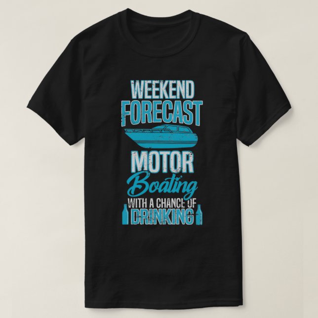 Camiseta Barco do motor (Frente do Design)
