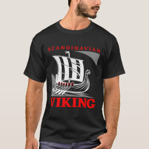 Camiseta Barco Drakkar Dragão Viking Escandinavo Thor