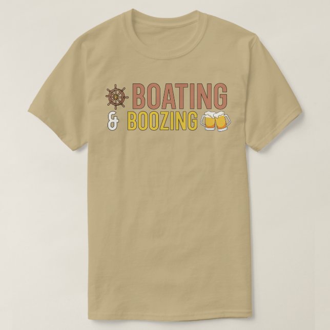 Camiseta Barco e Boozing 1 (Frente do Design)