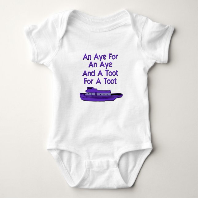 Camiseta barco engraçado (Frente)