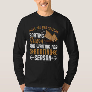 Camiseta Barco Humor Barco Capitão Navio