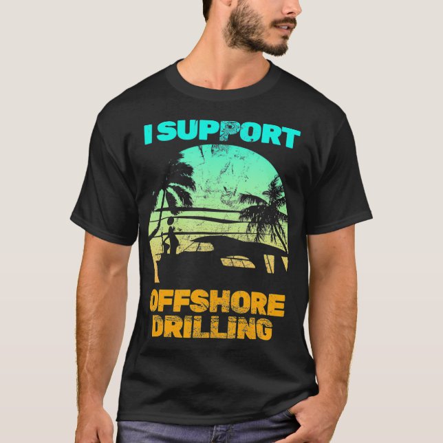 Camiseta Barco I Suporte à perfuração offshore (3) (Frente)