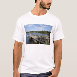 Camiseta Barco Lagosteiro, Mushaboom, Nova Scotia, Canadá