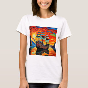 Camiseta Barco no fiorde 5