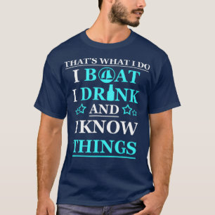 Camiseta Barco Oferece Boat Proprietário Homens Navegando